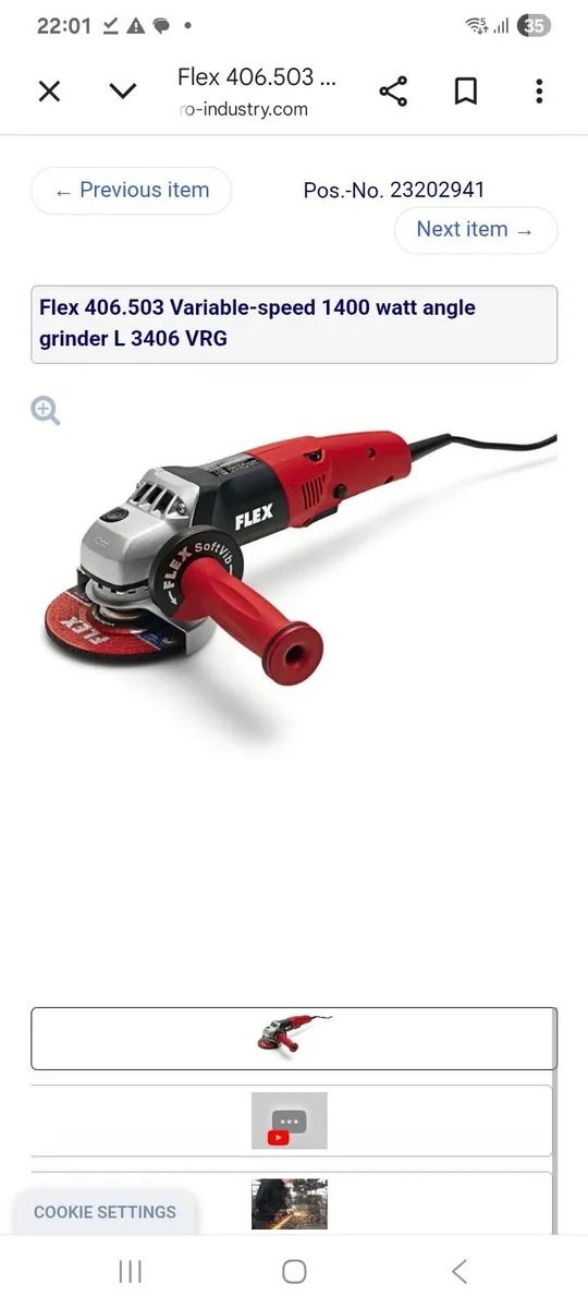 Flex L3406 VRG 110V - Image 1