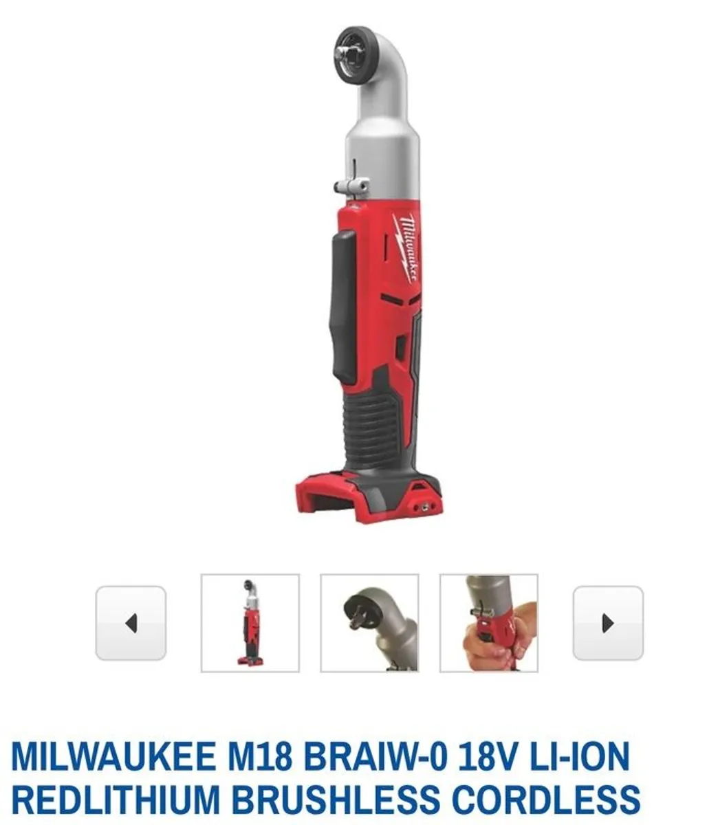 Milwaukee M18 Braiw - Image 1