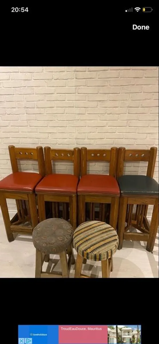 Pub high stools - Image 1
