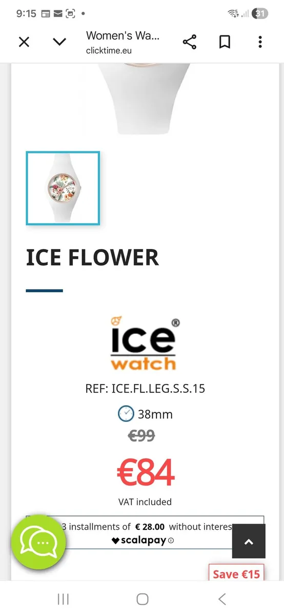 Ice-Watch
Women's
Dial Color
White - Image 2