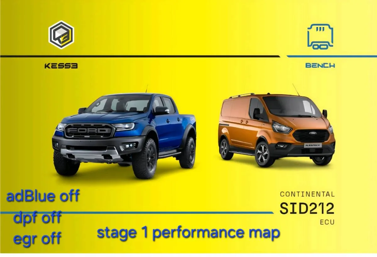 Ford transit, raptor, ranger, focus adblue off, - Image 1