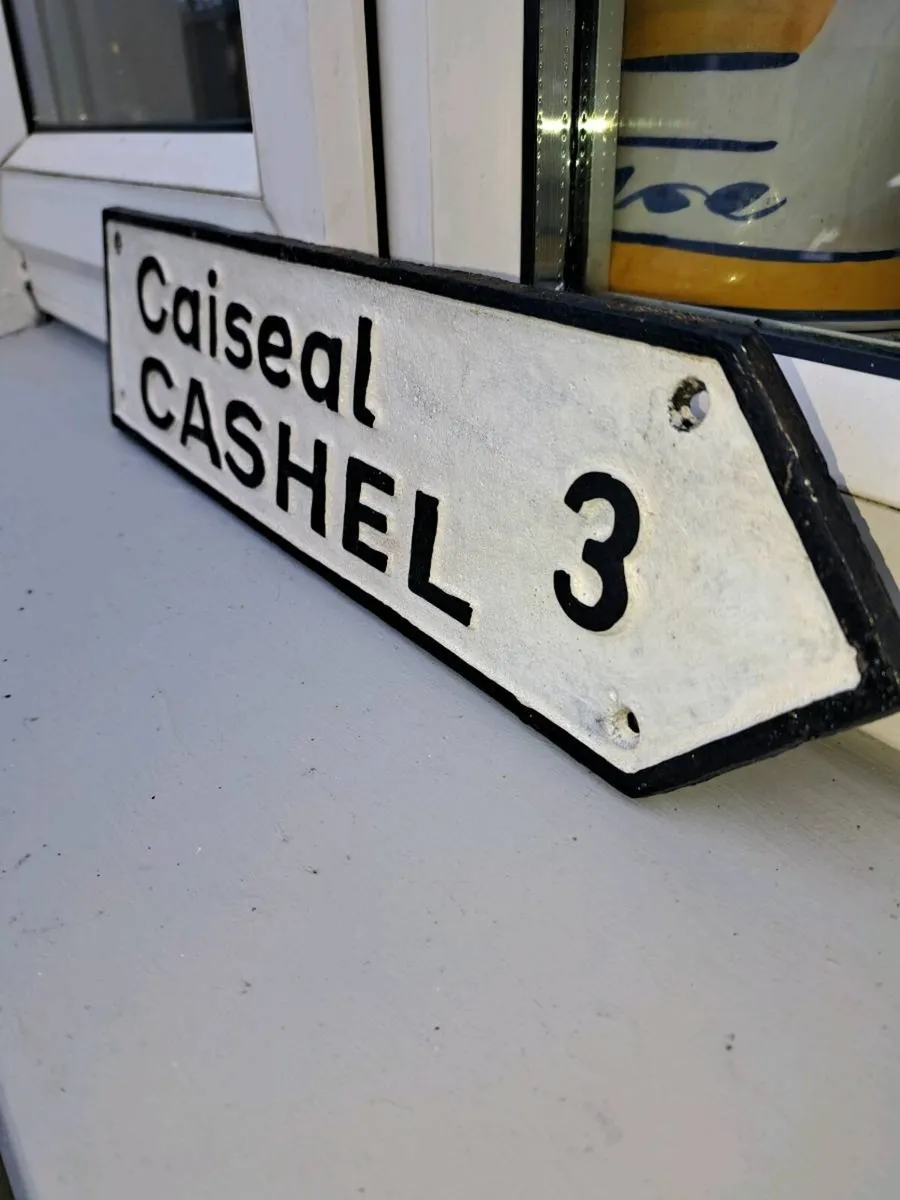 Cashal cast iron sign - Image 2