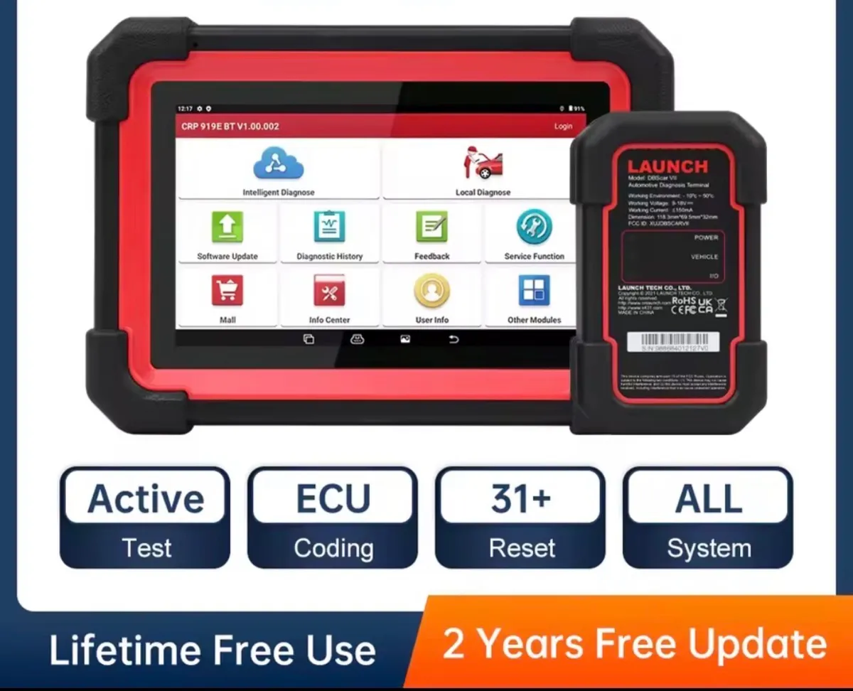 X431 CRP919X LAUNCH BT Car Diagnostic Tool - Image 1