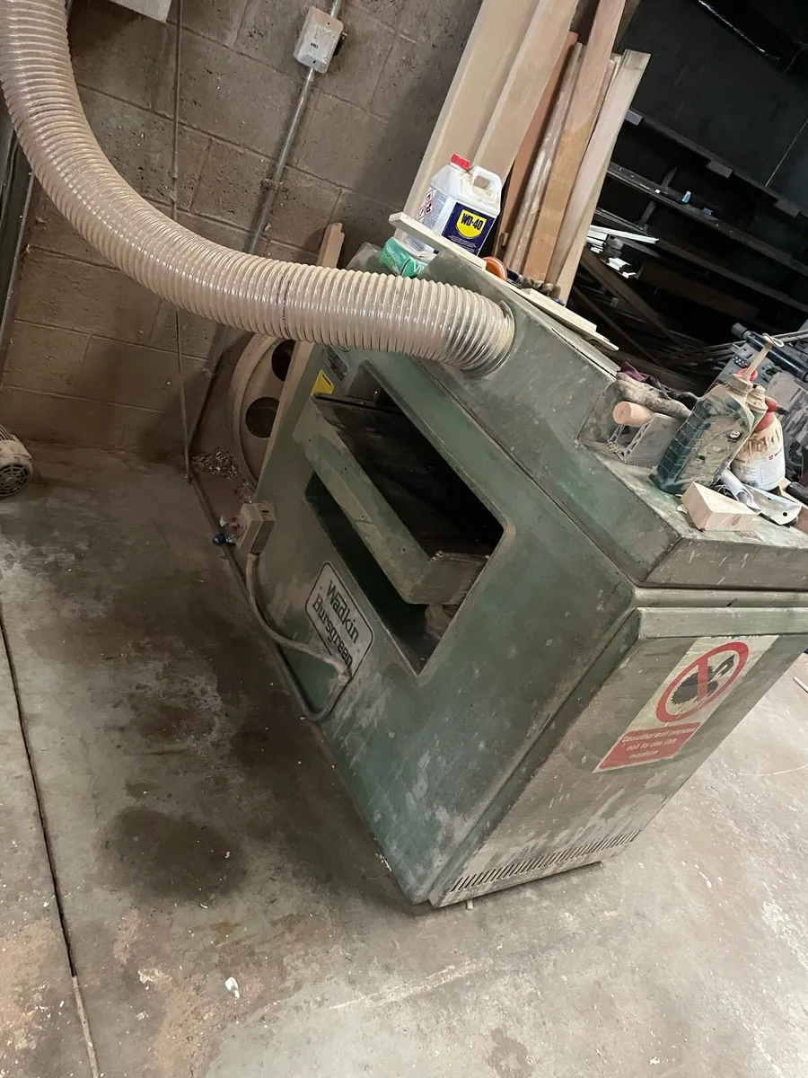Wadkin 3 phase thicknesser t630 - Image 2