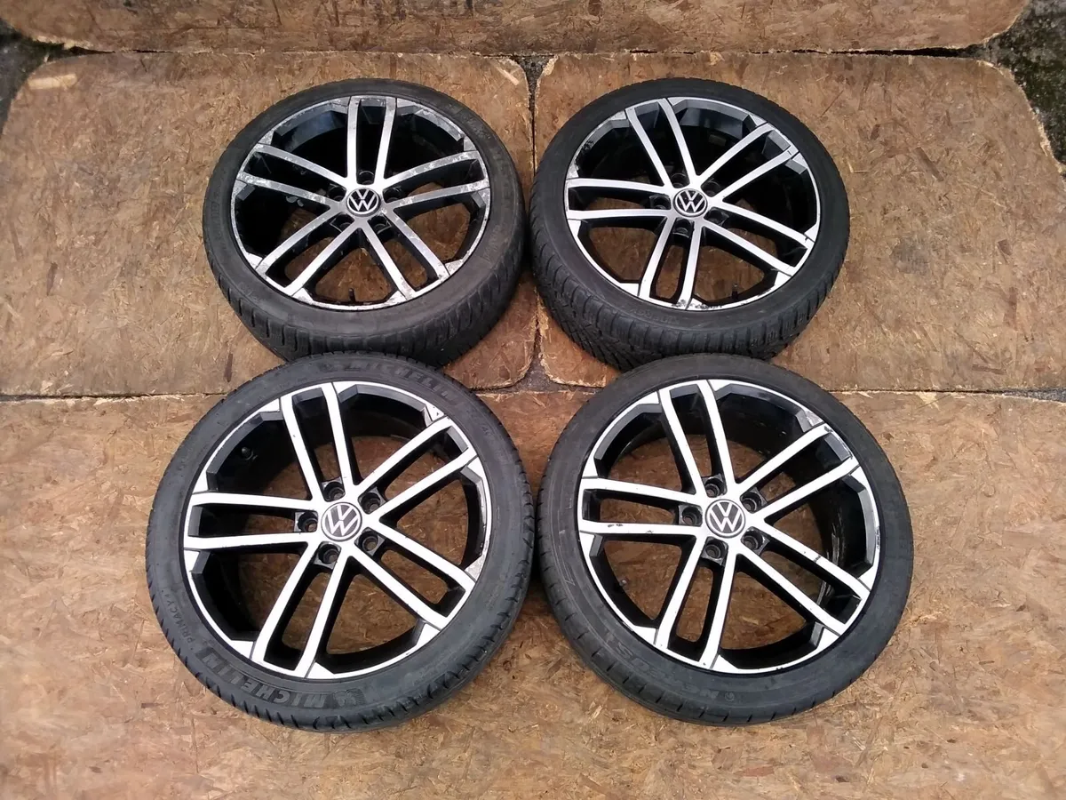 18" Golf GTD alloys  5x112 - Image 1