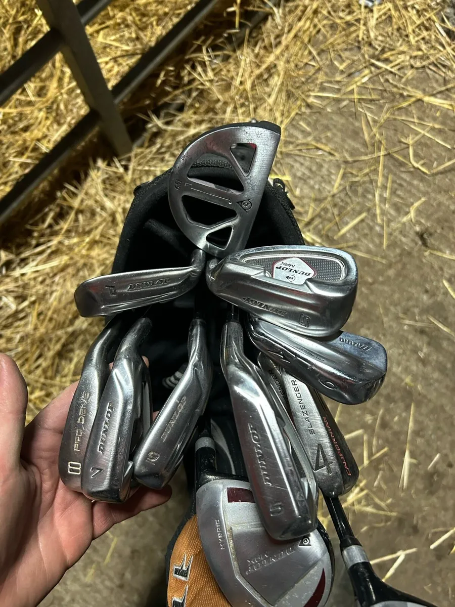 Golf Clubs and Bag - Image 4