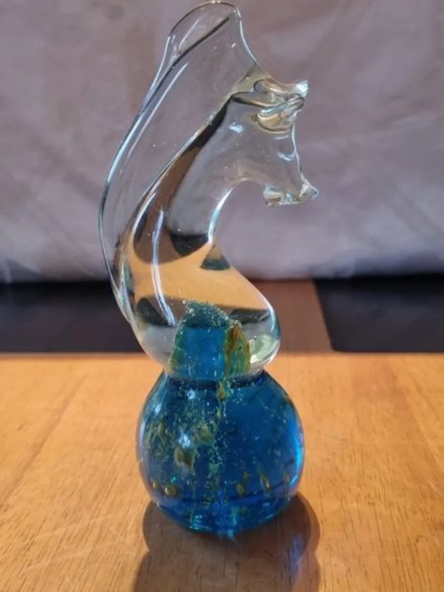 Mdina glass seahorse - Image 3