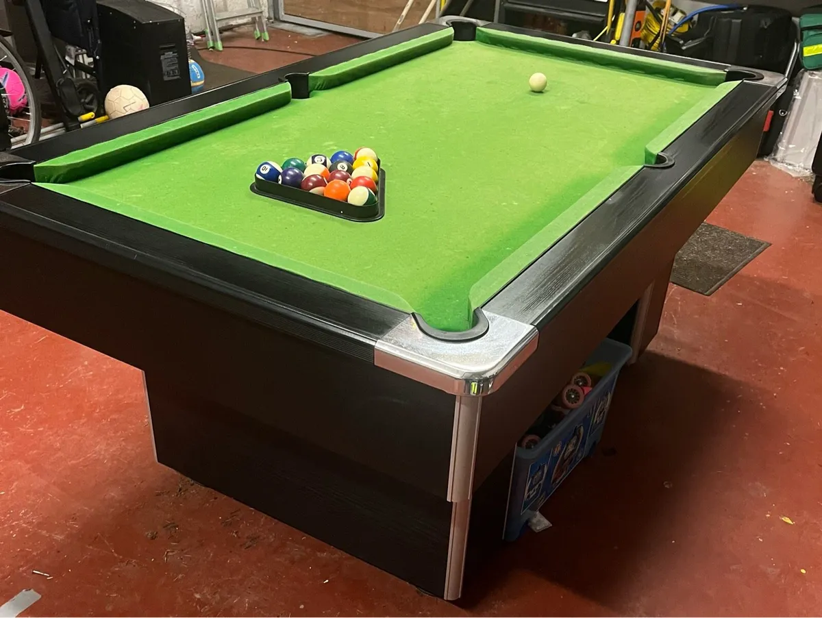 Lyric 6x3 slate pool table - Image 3