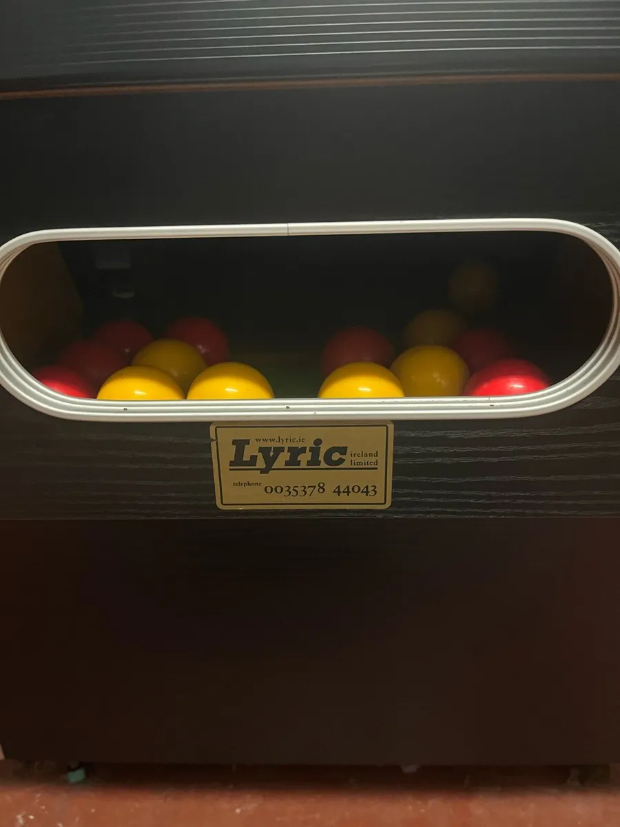 Lyric 6x3 slate pool table - Image 4