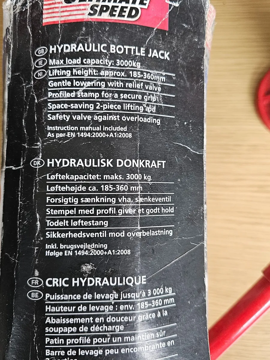 Car Jack Hydraulic 3 tonne bottle jack 3000kg ton - Image 4