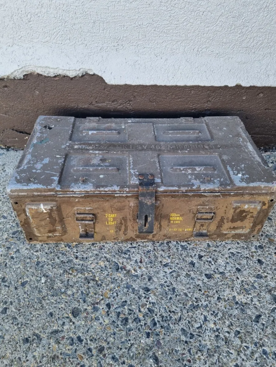 Original  military box collection in Limerick €50 - Image 1