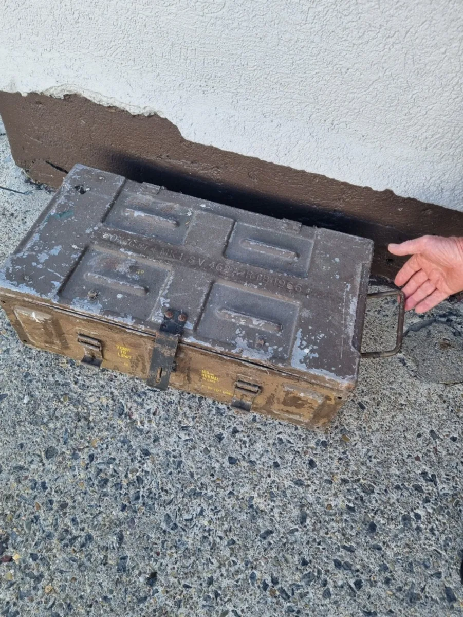 Original  military box collection in Limerick €50 - Image 2