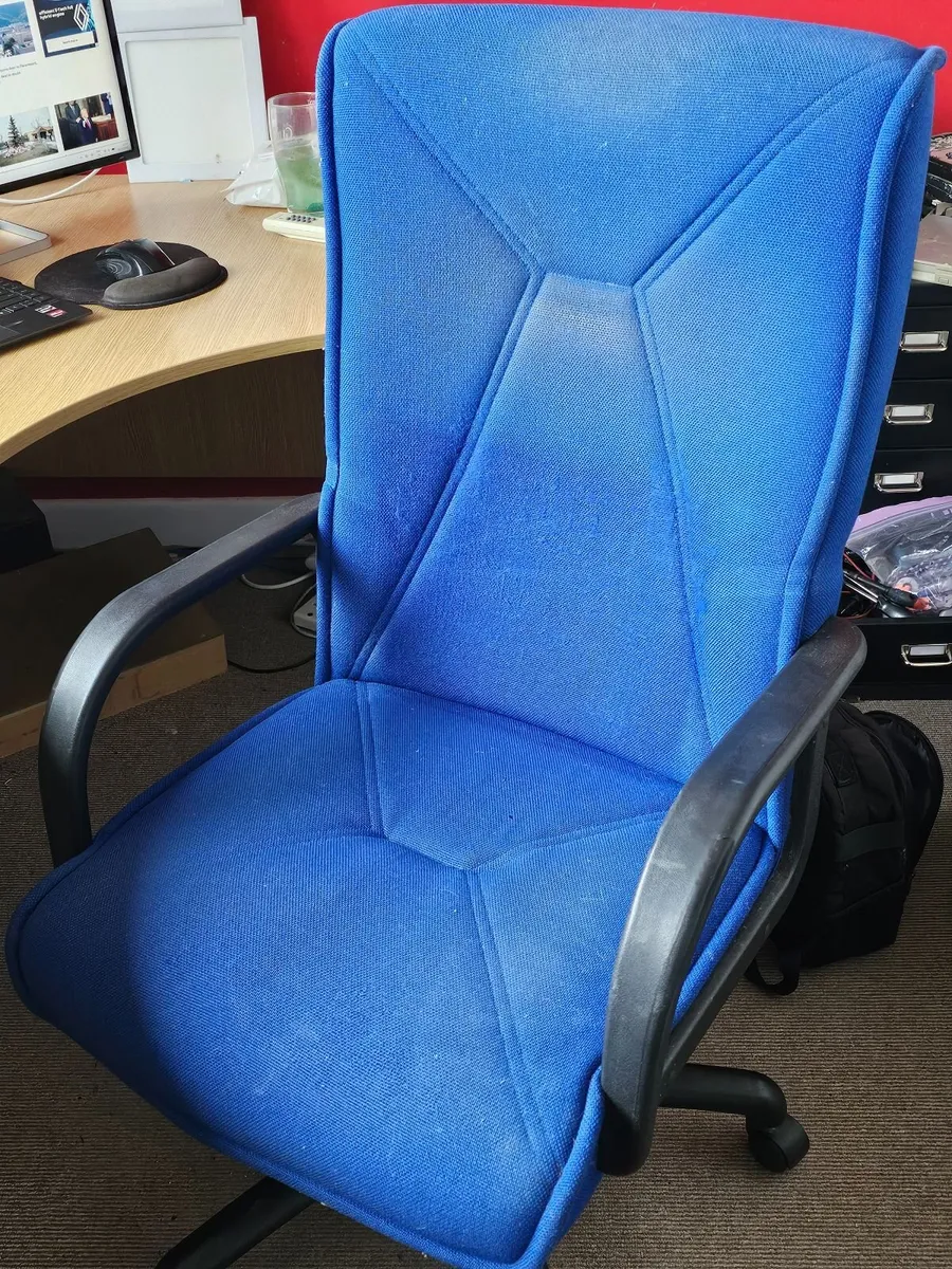 office chair swivel tilt Blue - Image 1
