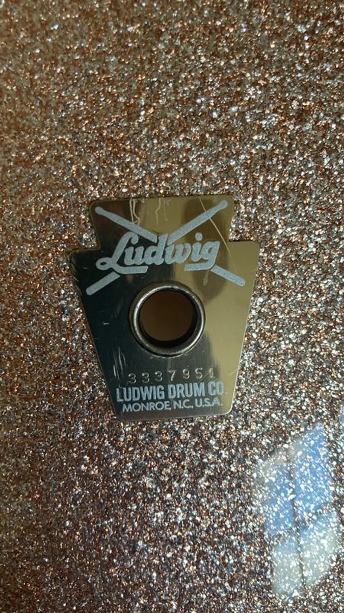 Rare Ludwig Classic Maple Champagne Sparkle Fab Outfit - Image 2