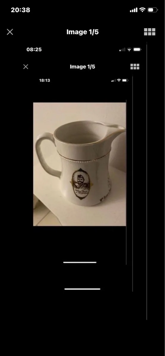 Rare Glenfiddich Ceramic Jug - Image 1