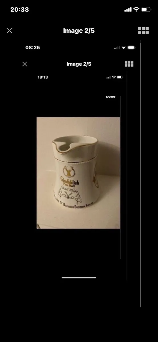 Rare Glenfiddich Ceramic Jug - Image 2