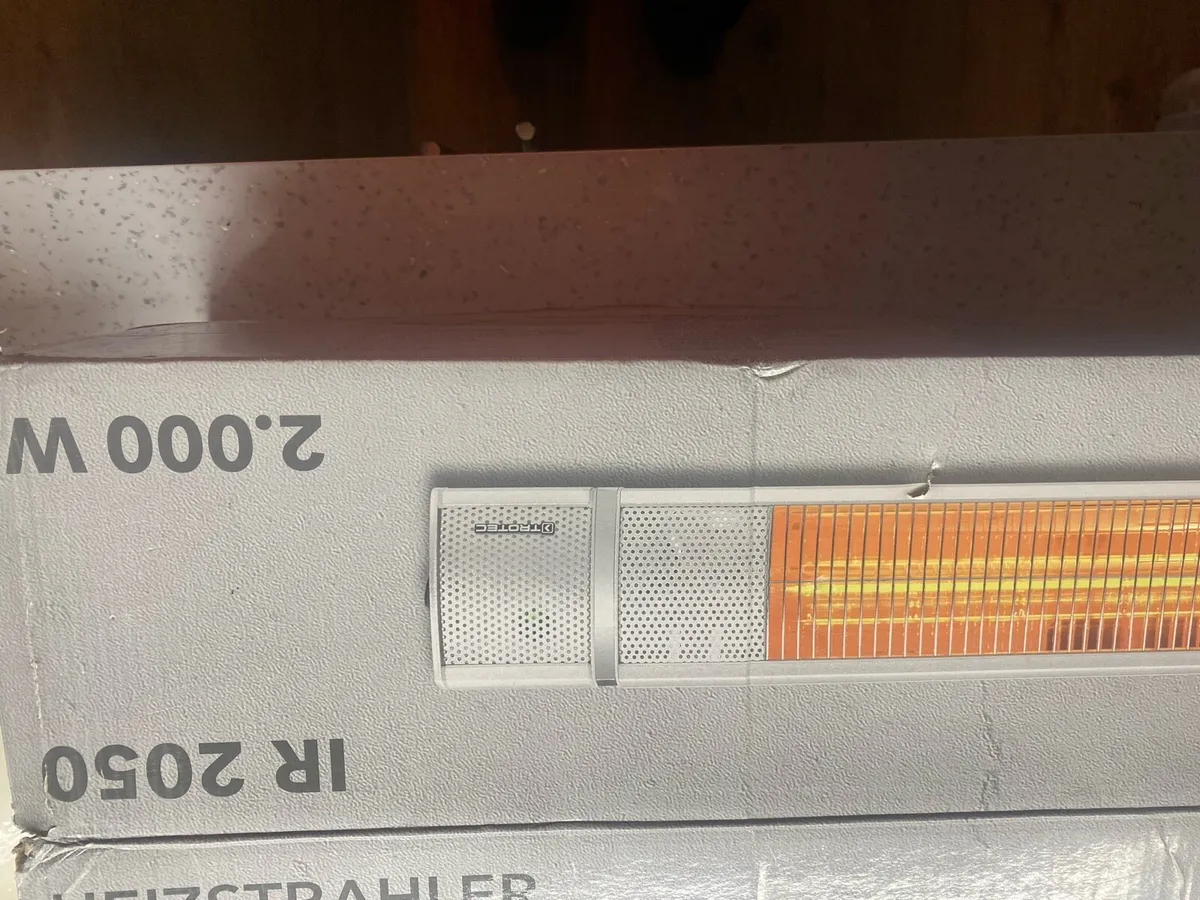 3 Wall mounted heaters - Image 3