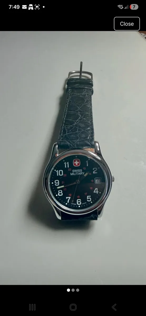Vintage 90’s Swiss Army Men's Garrison Watch - Image 1