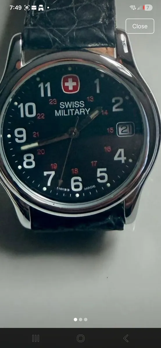 Vintage 90’s Swiss Army Men's Garrison Watch - Image 4