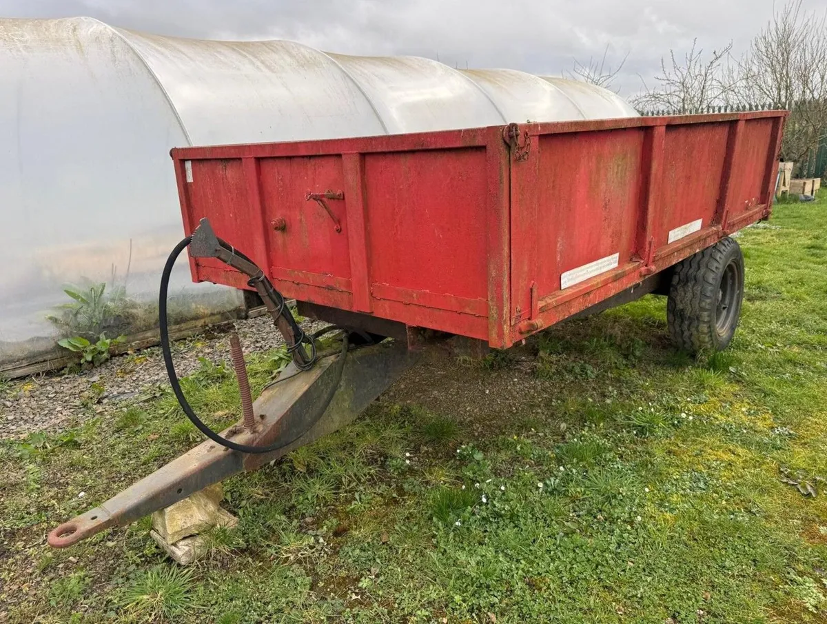 10 x 6 Steel Tipper Trailer - Image 1