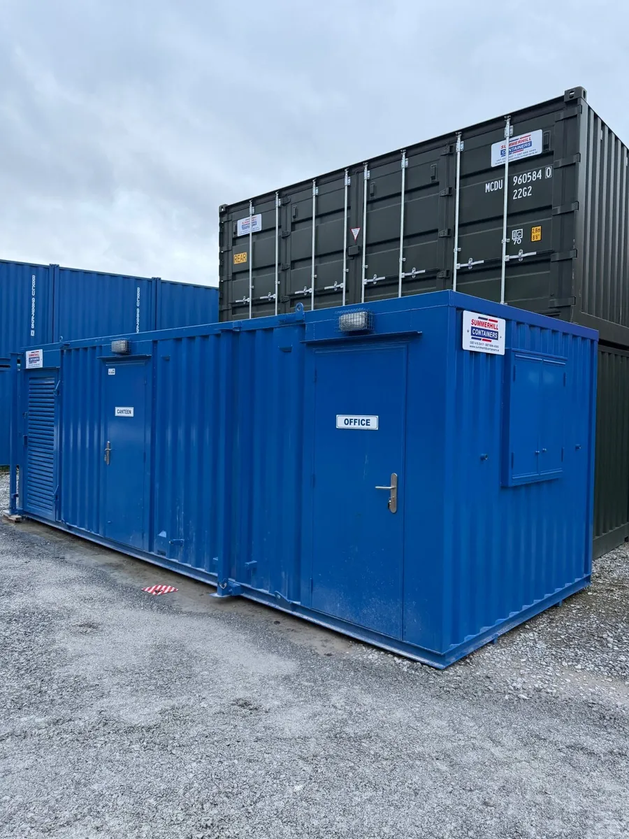 24x10 welfare unit, canteen, toilet & drying room - Image 1