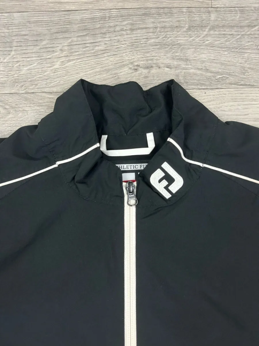 FootJoy FJ DryJoys Waterproof Half Zip Golf Jacket - Image 4