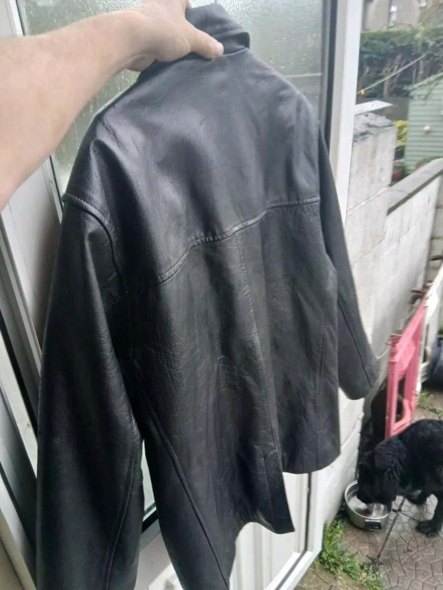 Gents leather jacket - Image 4