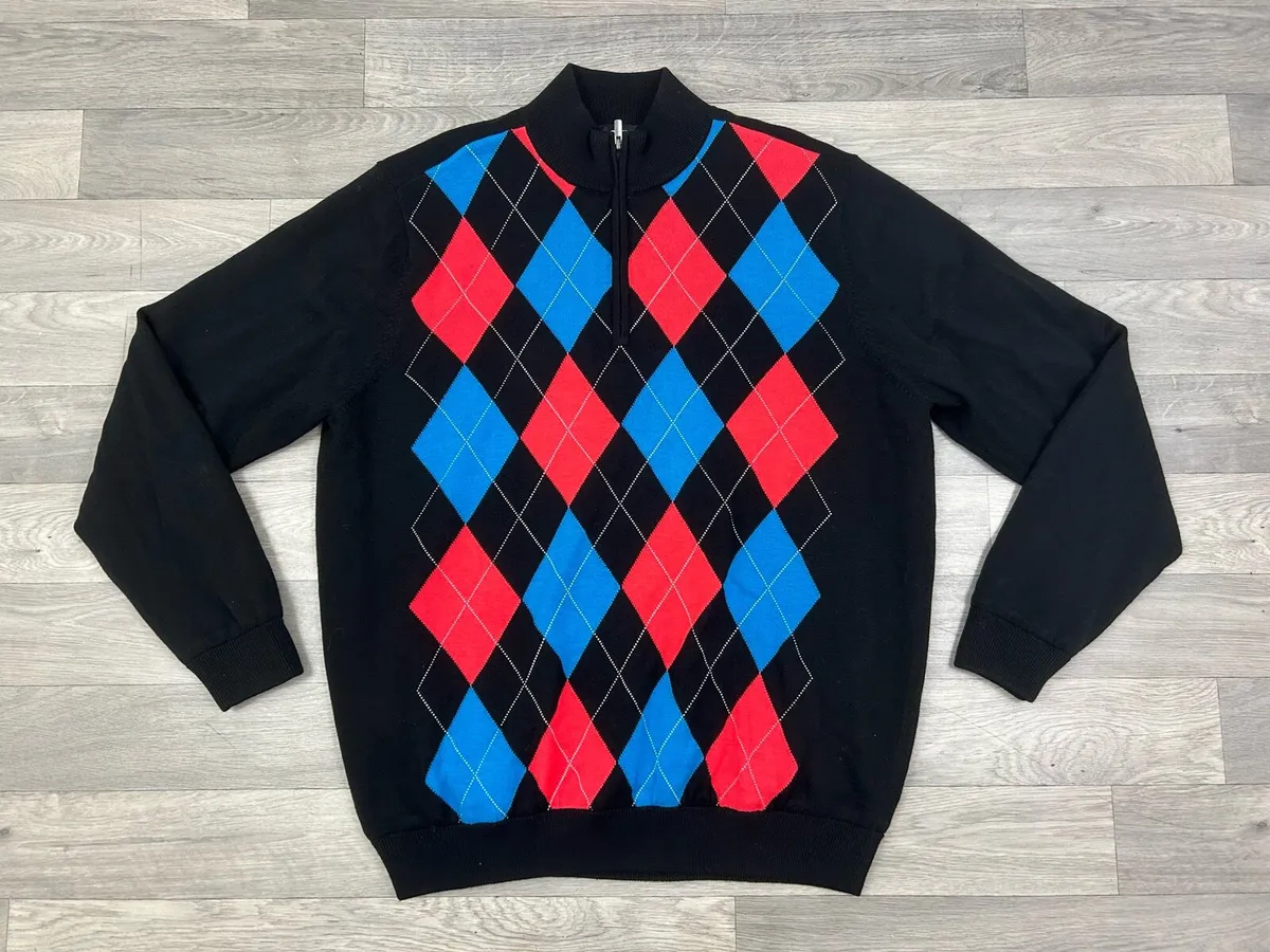 FootJoy FJ Wool Blend Dual Layer Golf Jumper XXL - Image 1