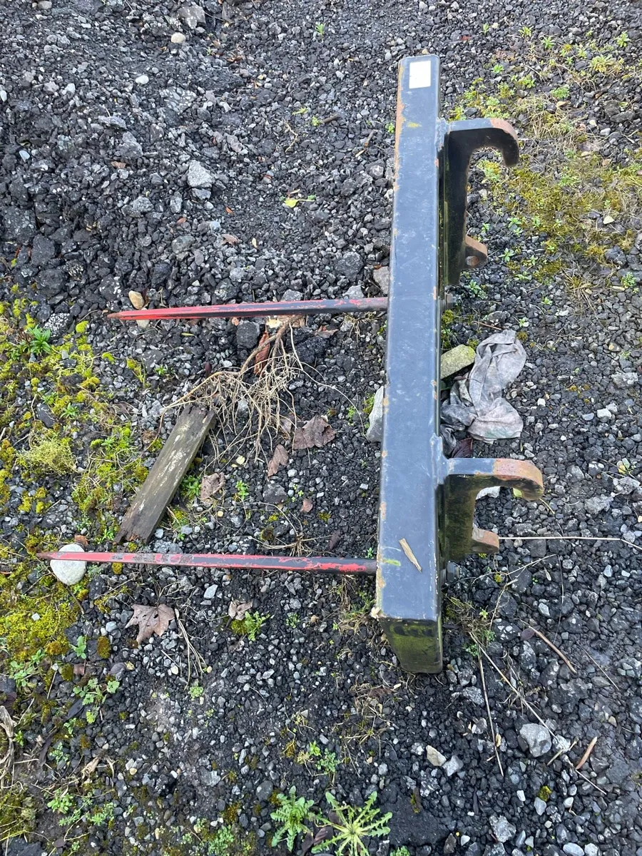 Heavy Duty Bale Spike & Bucket - Image 1