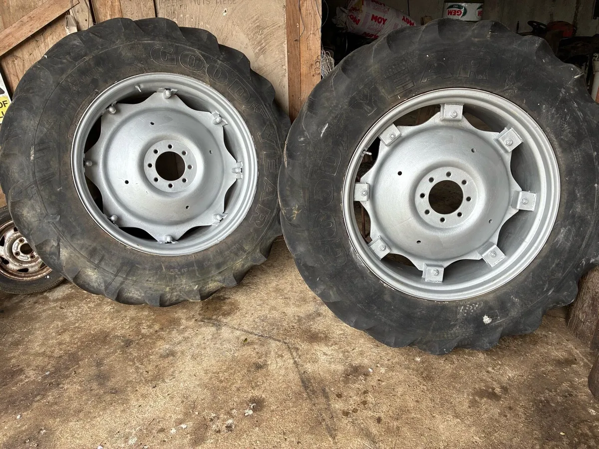 Tractor Rims with Tyres - Image 1
