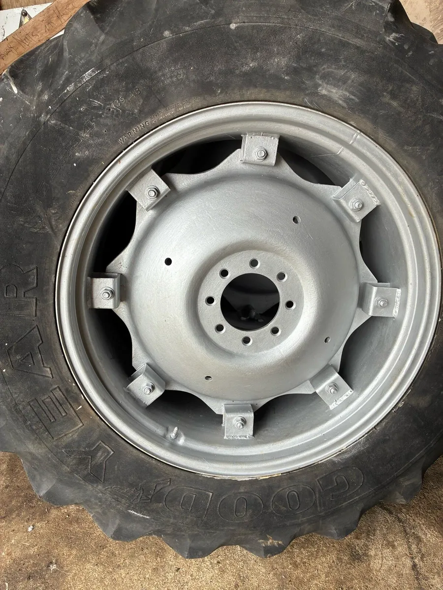Tractor Rims with Tyres - Image 2