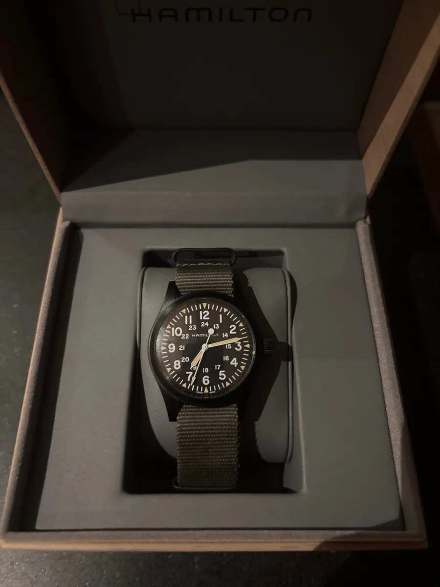 Hamilton khaki field mechanical watch - Image 2