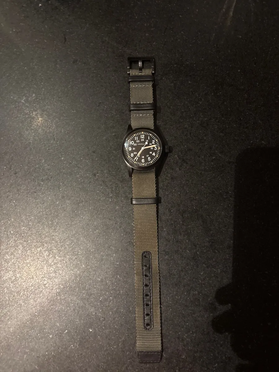 Hamilton khaki field mechanical watch - Image 3