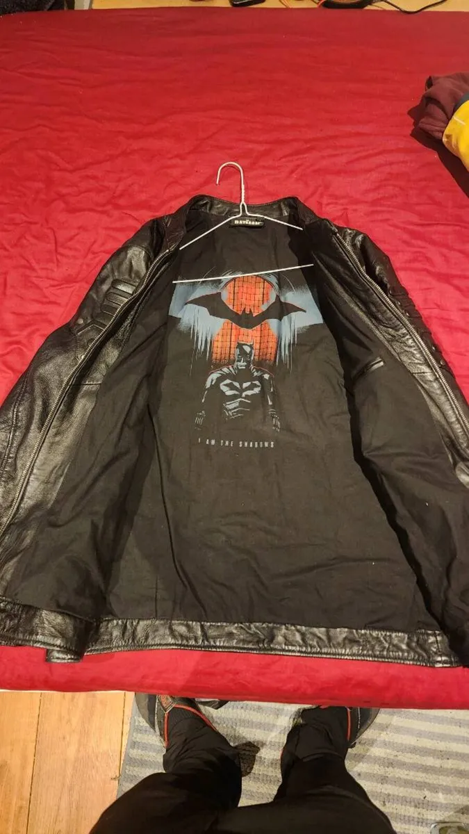 Batman Leather Jacket - Image 2