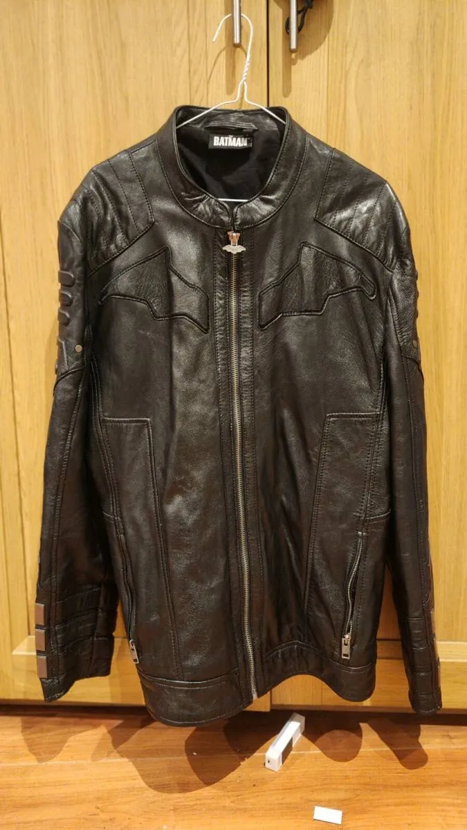 Batman Leather Jacket - Image 3