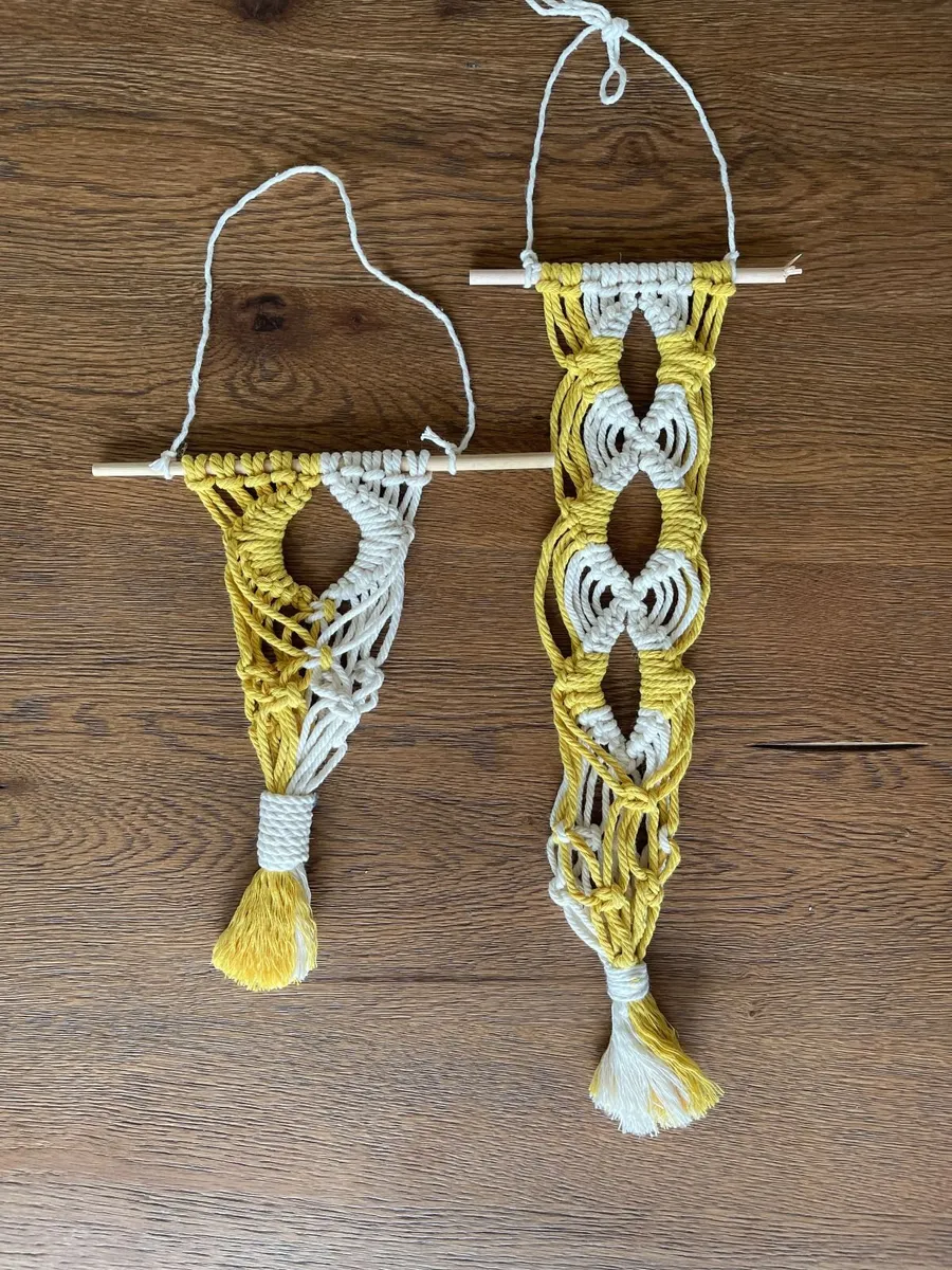 Handmade macrame holders - Image 4