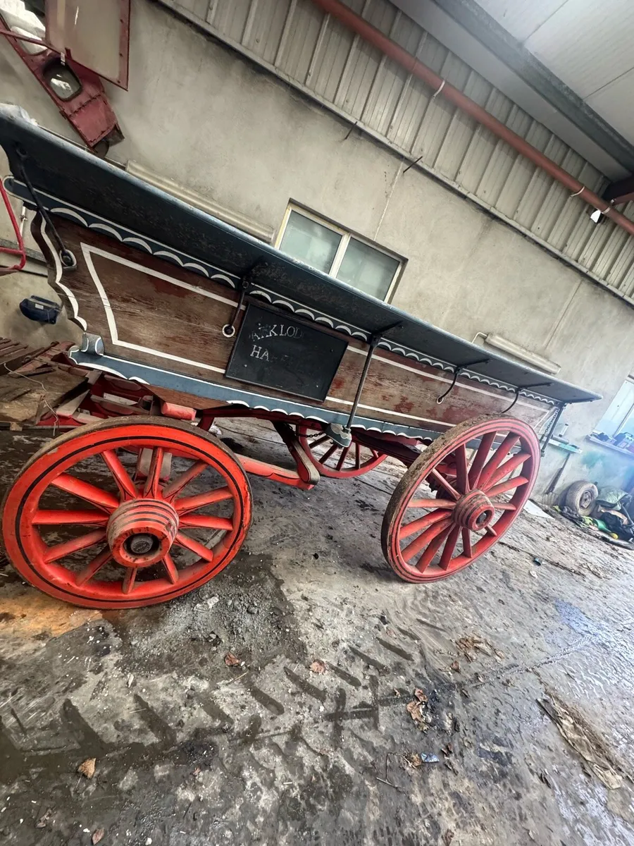 Antique Horse Drawn Cart - Image 1