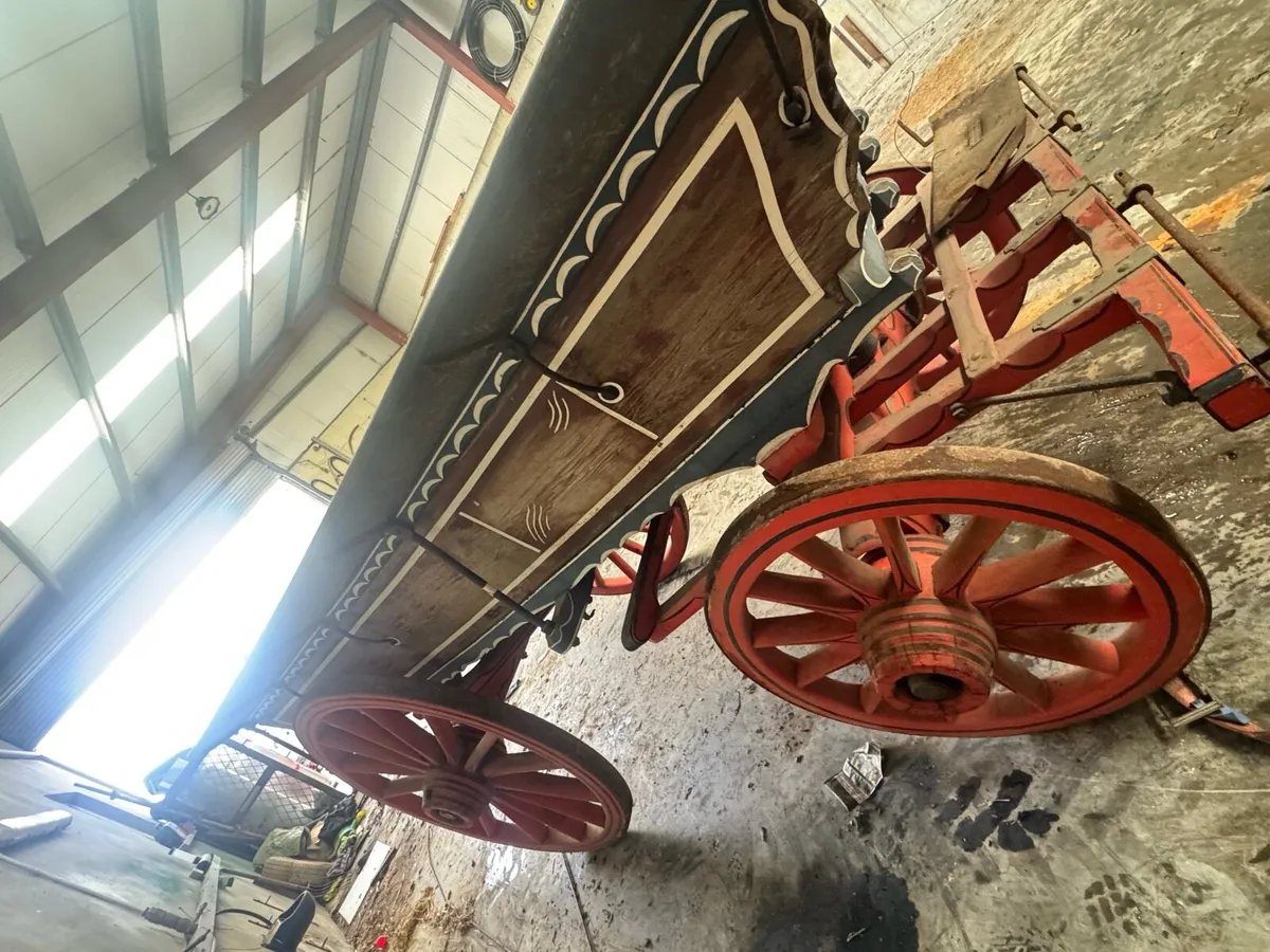 Antique Horse Drawn Cart - Image 2