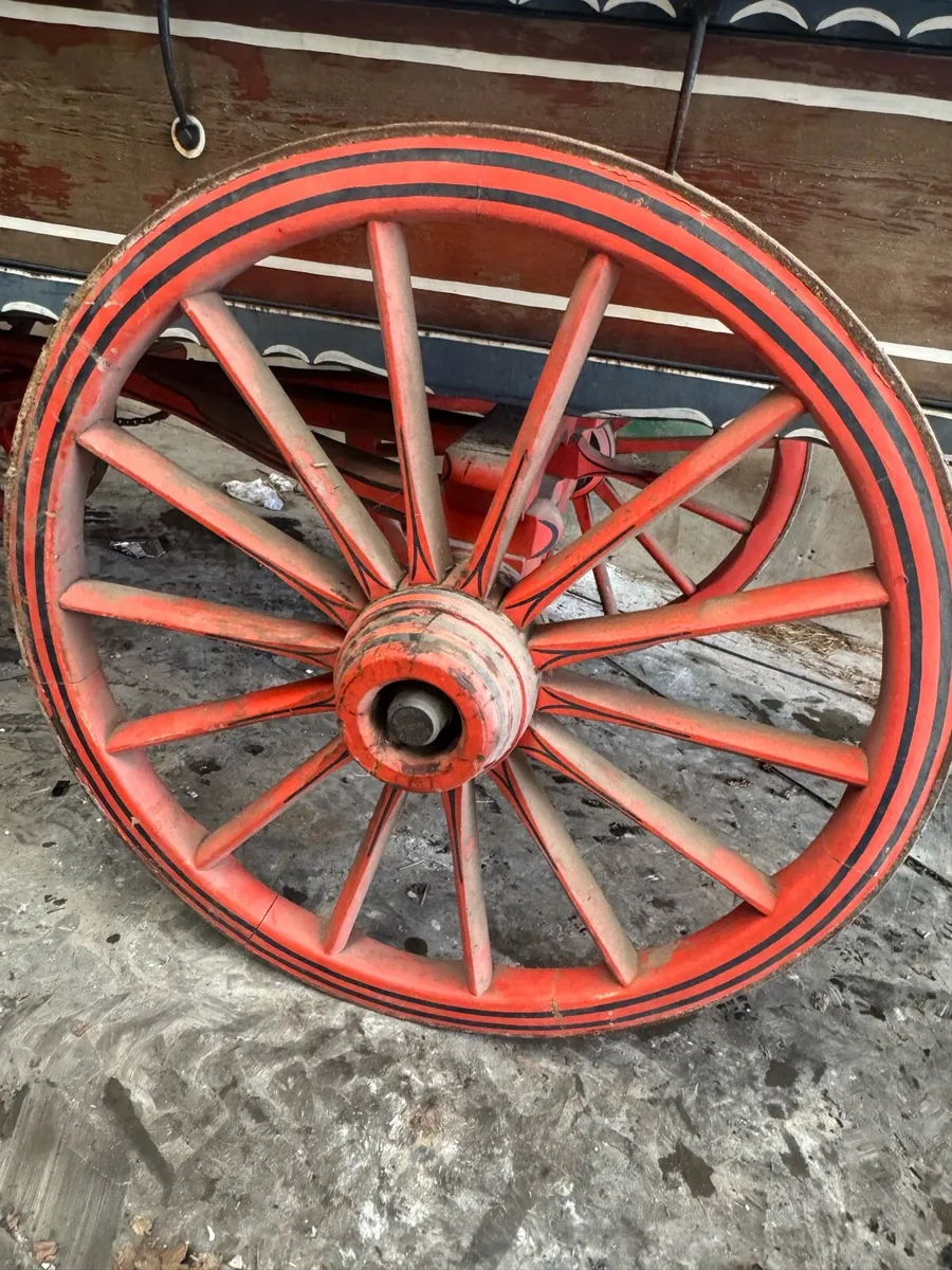 Antique Horse Drawn Cart - Image 4