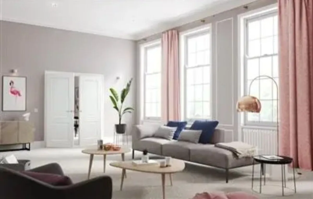 Monroe 2 Panel Door Georgian Style - Image 2