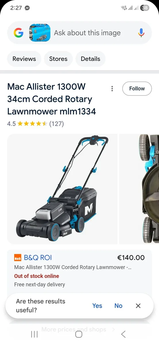 Brand new lawnmower and strimmers... - Image 2