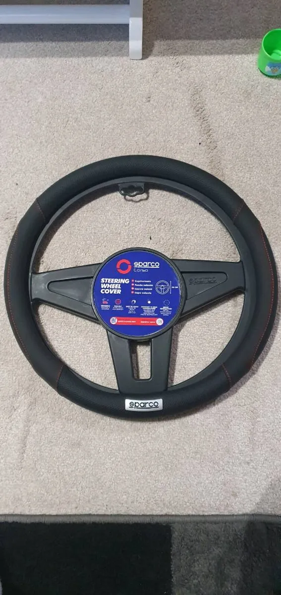 Sparco steering wheel cover New ! - Image 1