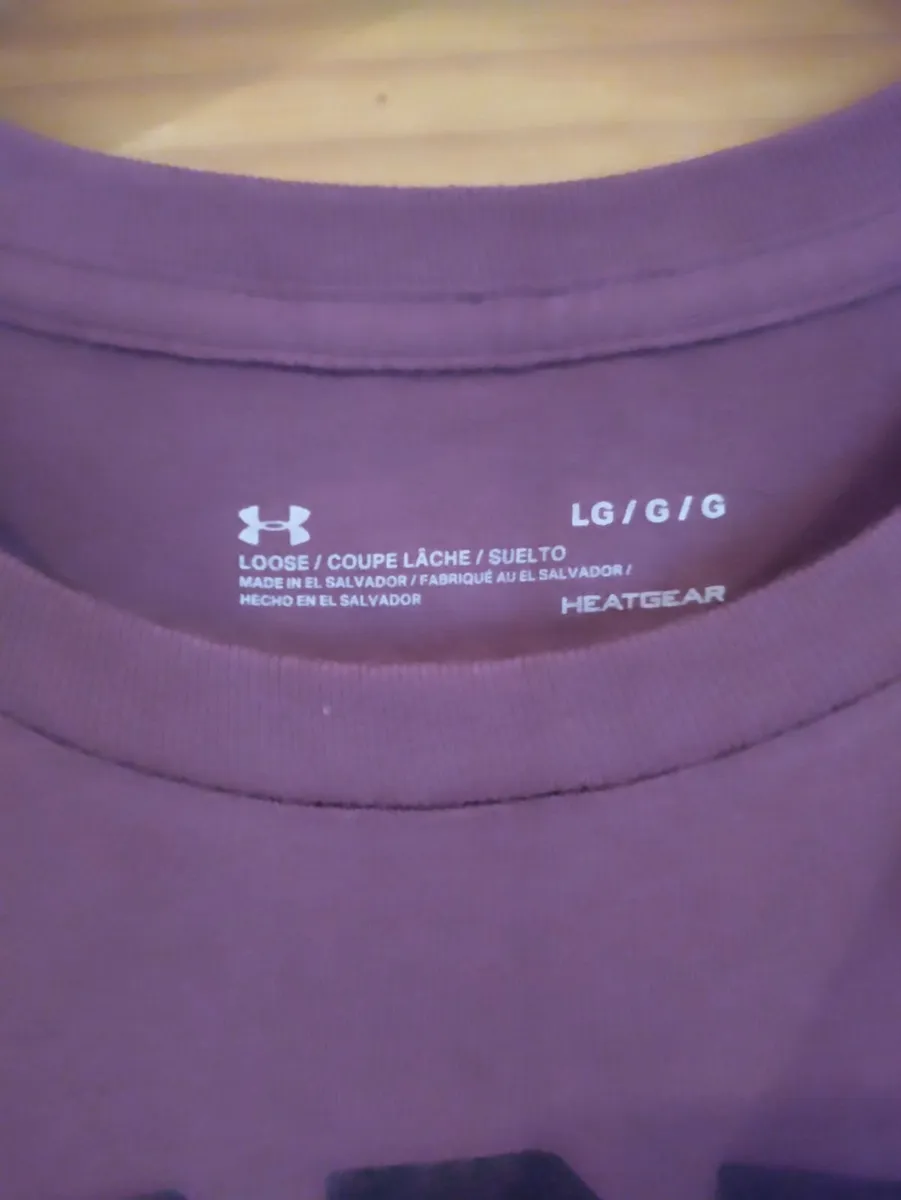 UA Project Rock T shirt L New - Image 2