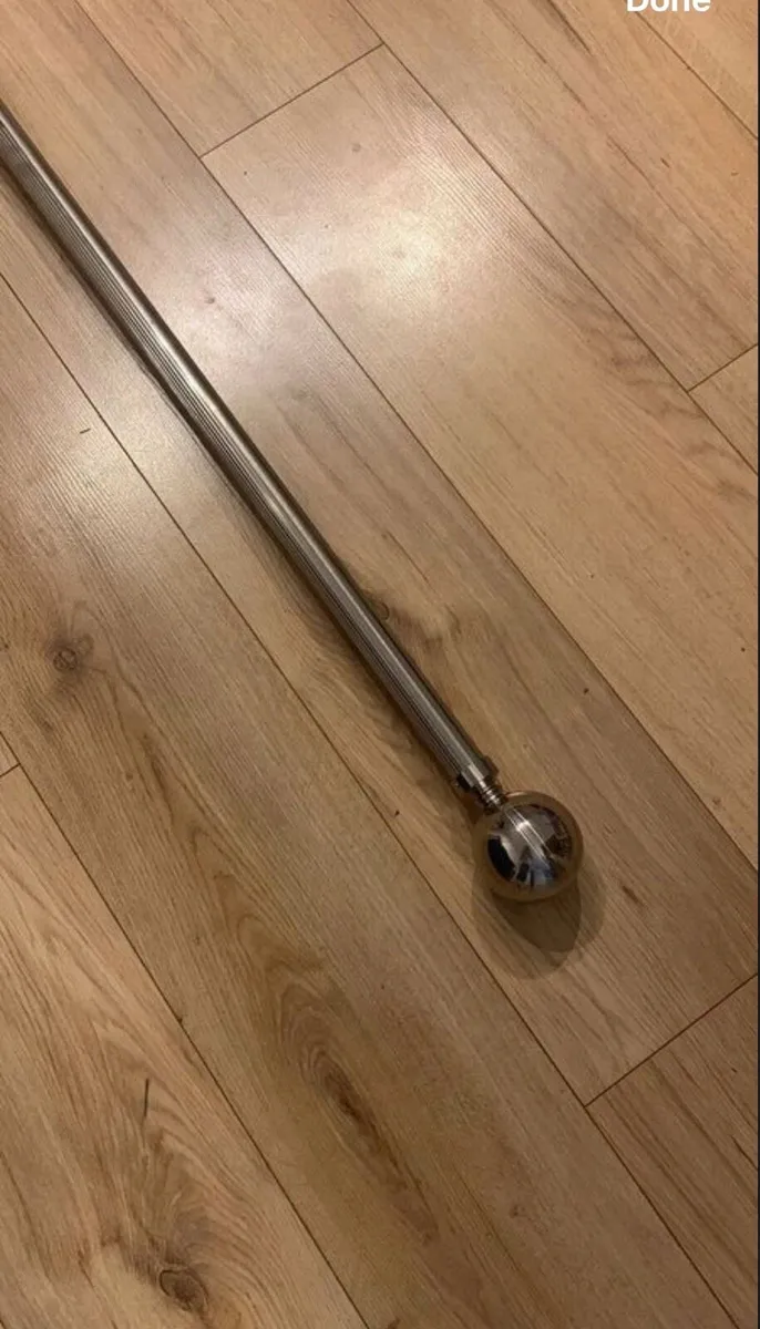Metal curtain Pole 240cm - Image 2