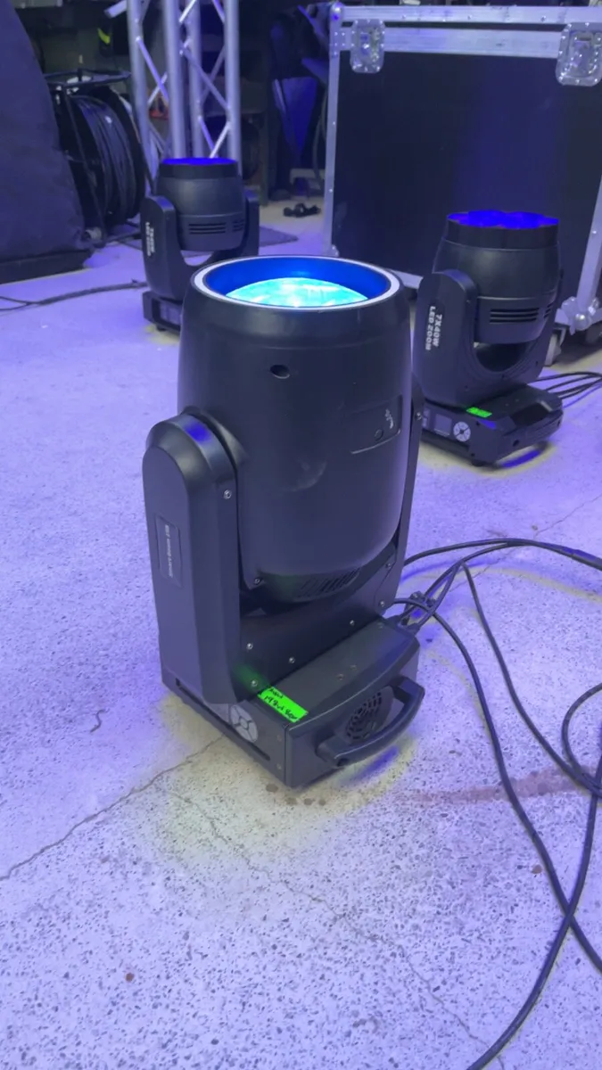 Professional moving head lights with wolfmix - Image 3