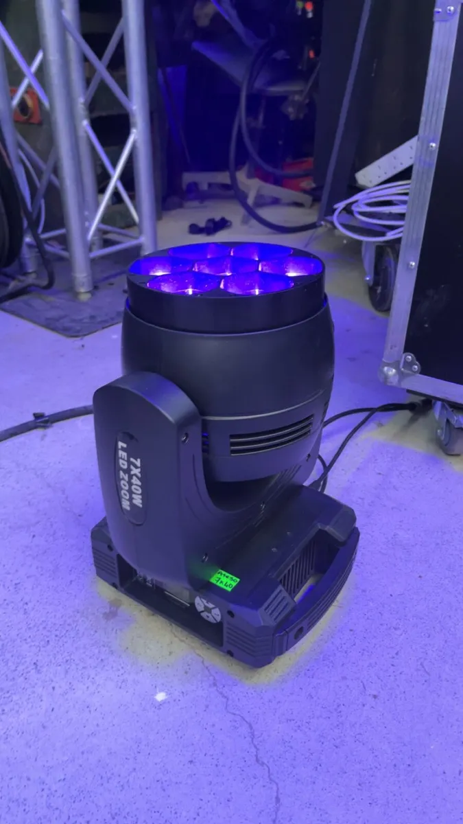 Professional moving head lights with wolfmix - Image 4
