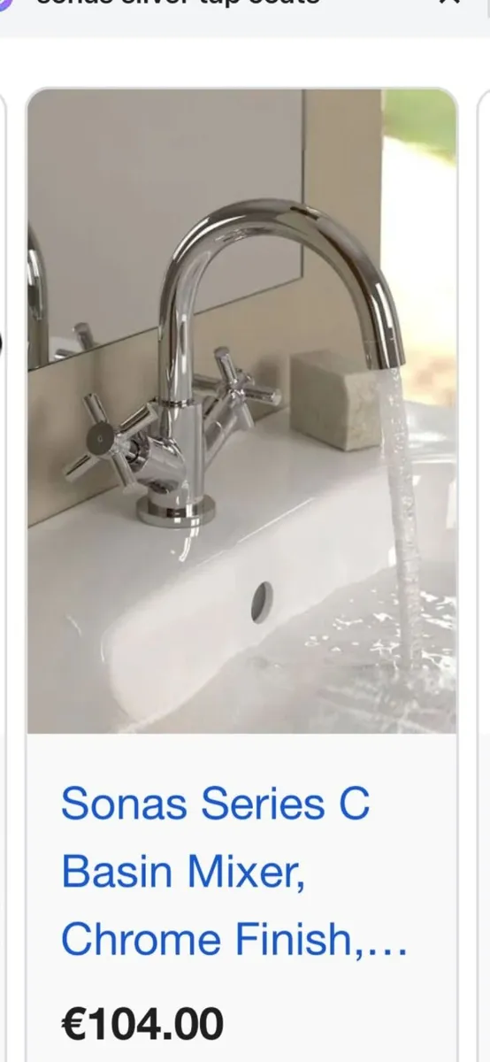 Sonas series C Mixer taps - Image 1