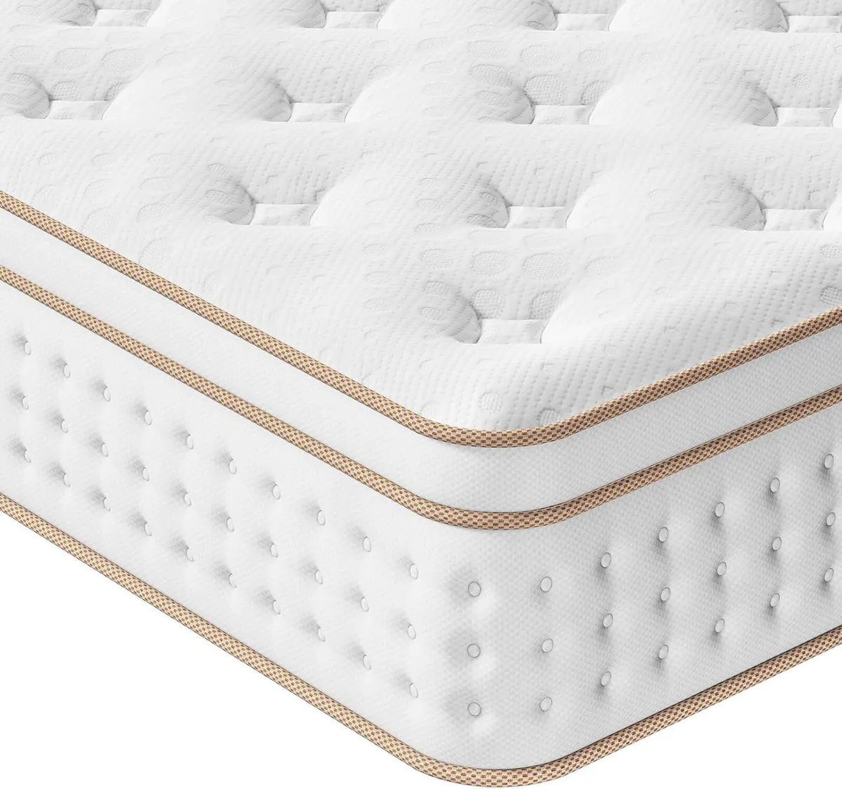 Double Mattress 4FT6 10.2 Inch Hybrid with - Image 1