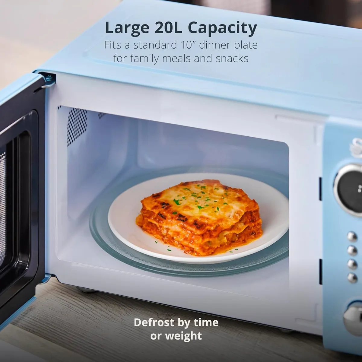 Retro 20L Digital Microwave 5 Power Levels 12 - Image 4