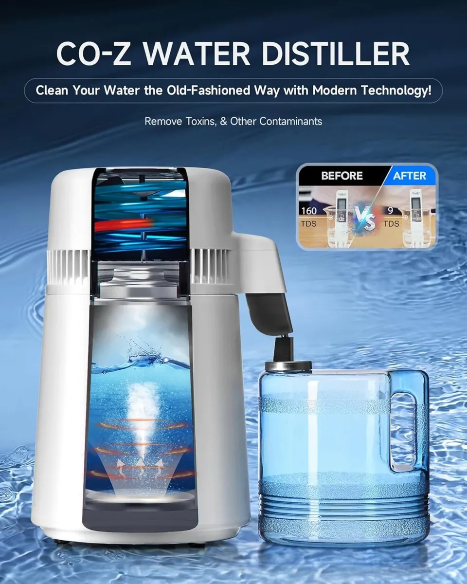 4L Water Distiller with Reservation Auto-Off 750W - Image 4